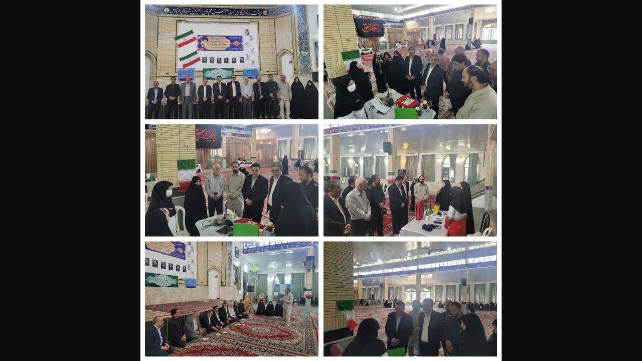 بازدید مسئولان از اردوی جهادی ویزیت رایگان در فردوس