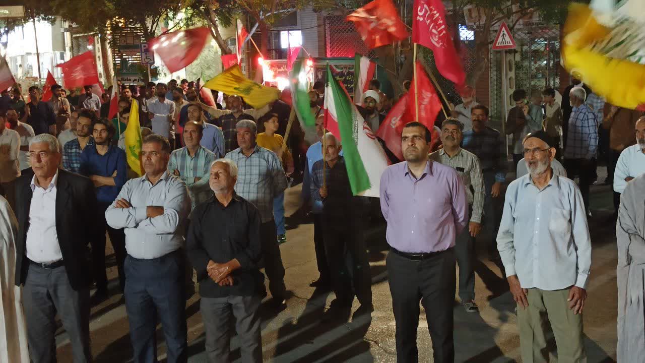 صد و هشتاد و سومین شب میدان داری مردم بشرویه با حضور فرماندار