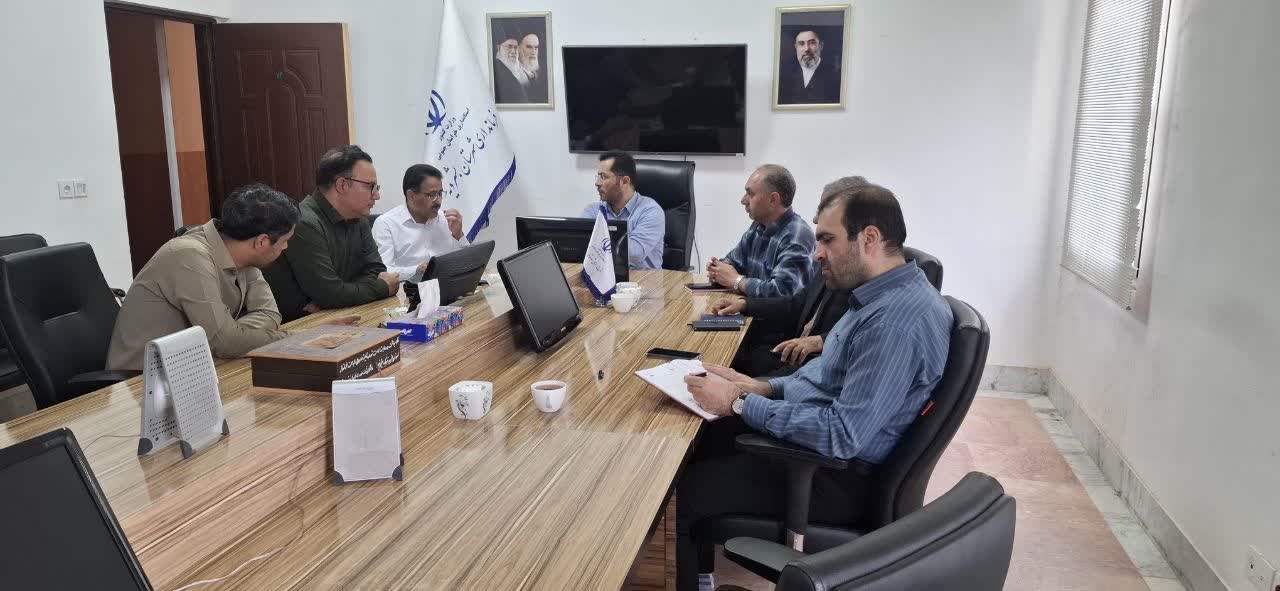 نشست فرماندار بشرویه برای پیگیری پروژه‌های کلان شهرسازی