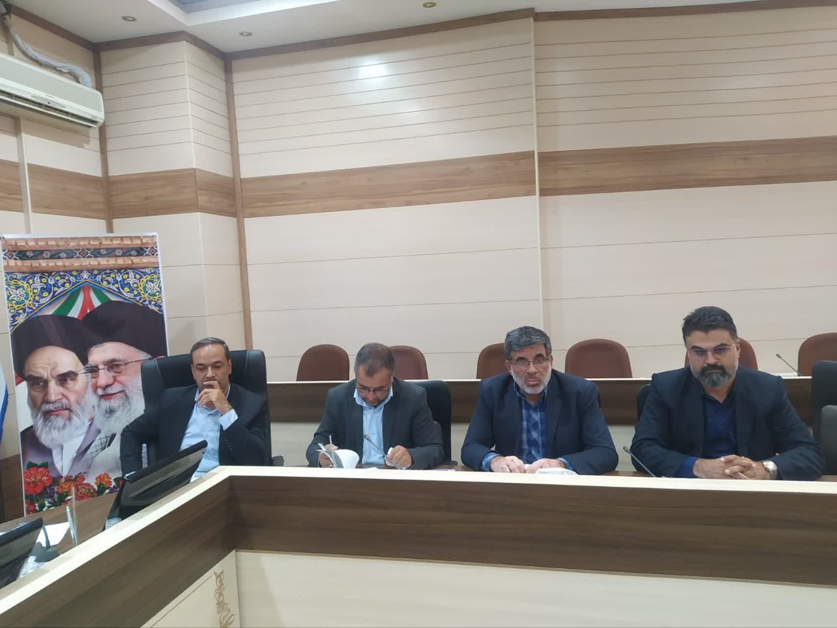 برگزاری جلسه کارگروه آرد و نان با حضور معاون فرماندار