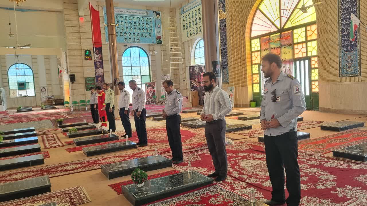 گرامیداشت روز آتش‌نشانی و ایمنی در بشرویه