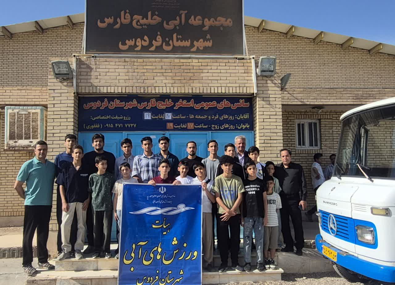 کسب ۴۷ مقام توسط شناگران فردوس در مسابقات قهرمانی خراسان جنوبی