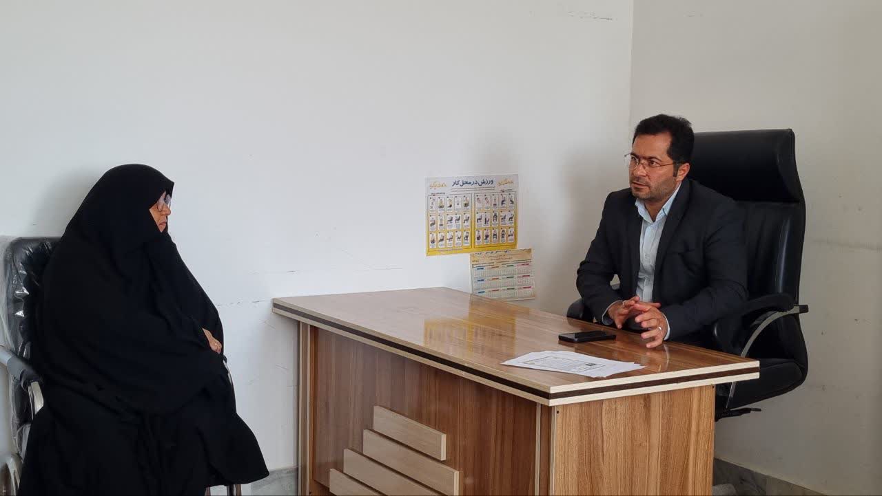 ملاقات مردمی فرماندار بشرویه با شهروندان برای پیگیری مطالبات