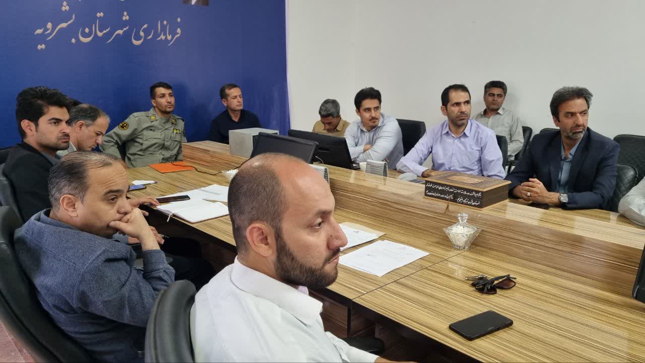 برگزاری کمیته سوخت شهرستان بشرویه به ریاست فرماندار