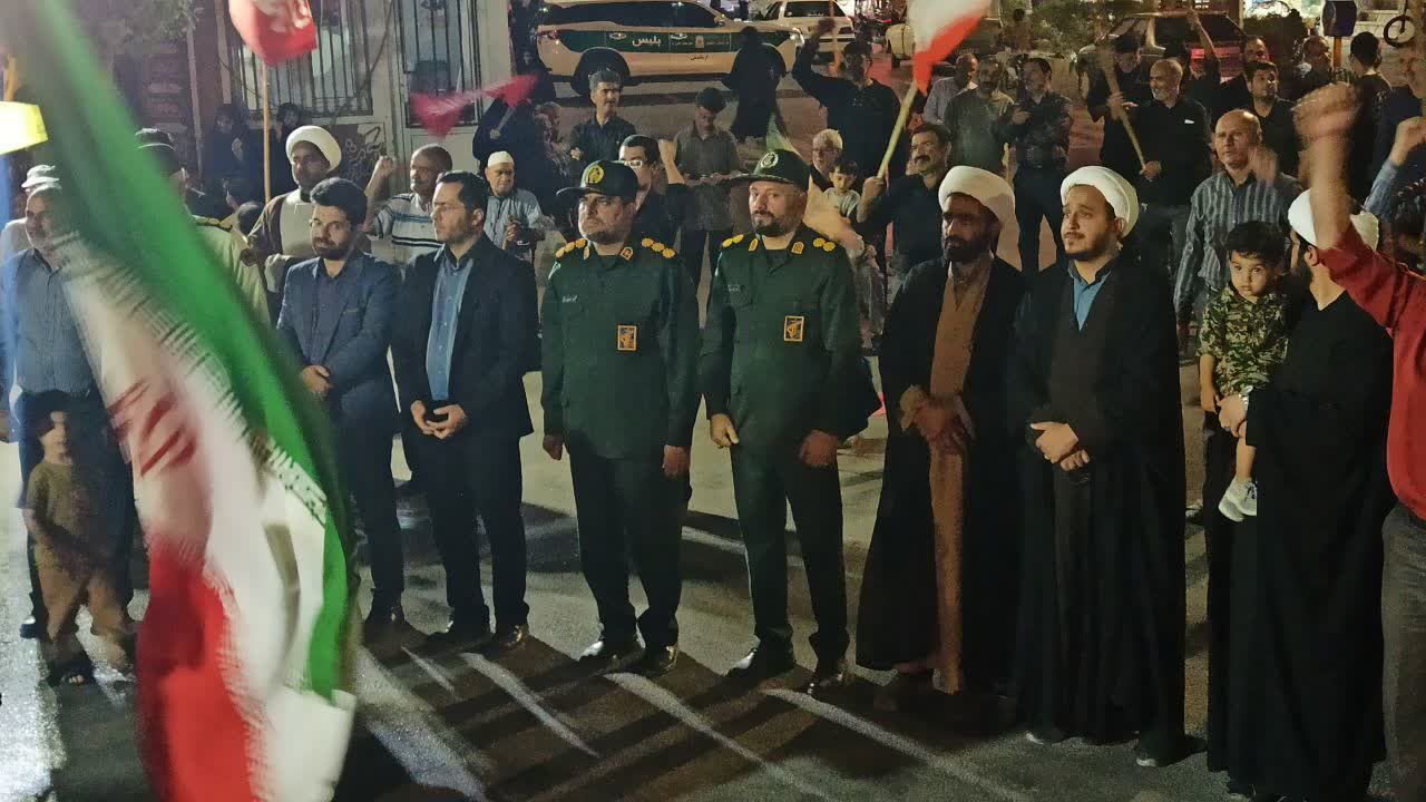 صد و پنجاه و یکمین قرار شبانه مردم ولایتمدار بشرویه 
