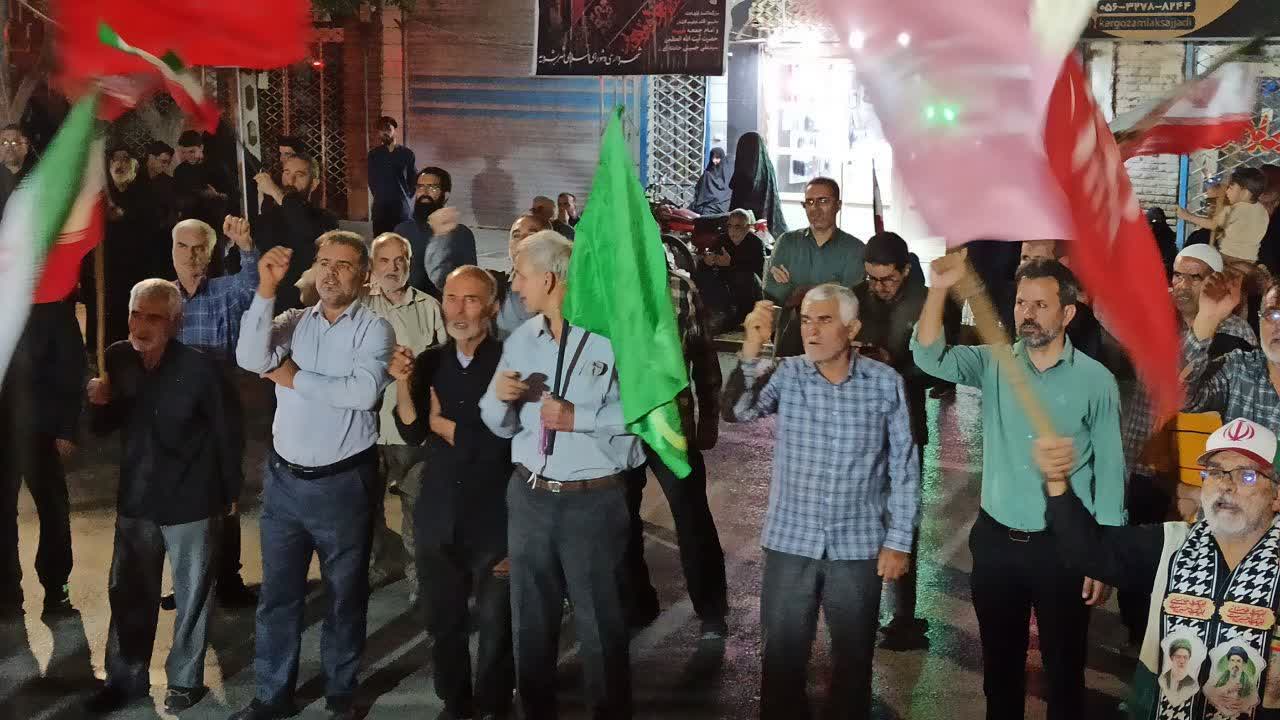 صد و پنجاه و یکمین قرار شبانه مردم ولایتمدار بشرویه 