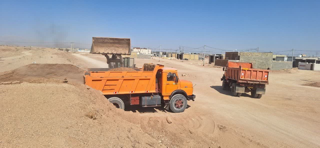 بازگشایی ورودی جدید روستای حاجی آباد