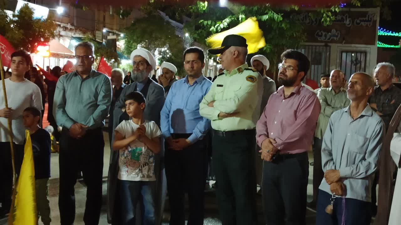 صد و هفتاد و پنجمین شب میدان داری مردم ولایتمدار بشرویه
