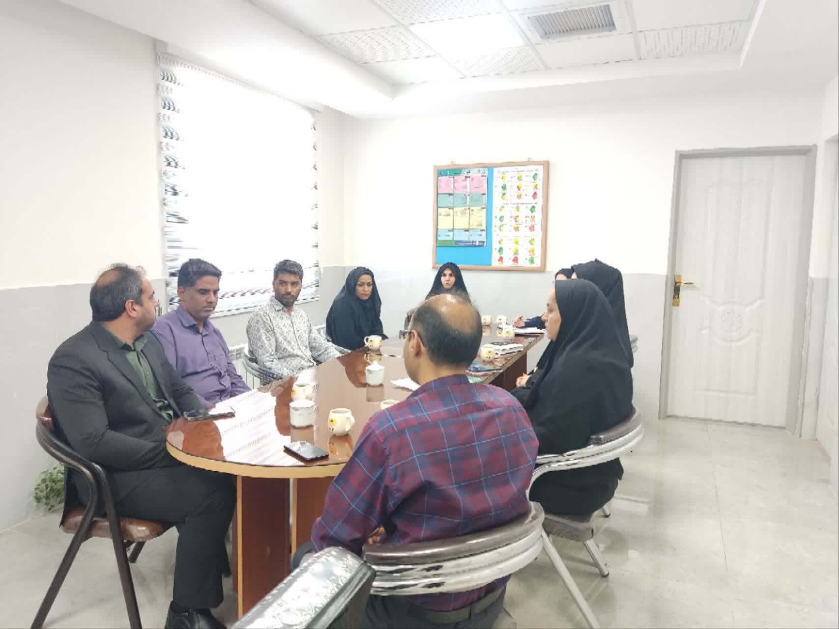 دیدار بهزیستی بشرویه با شبکه بهداشت و درمان به